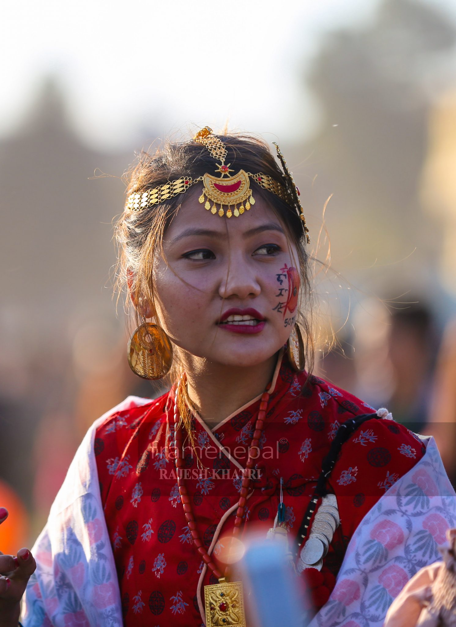 Nepalese Beautiful Girl Nepali Girls From Kirat Community Frame